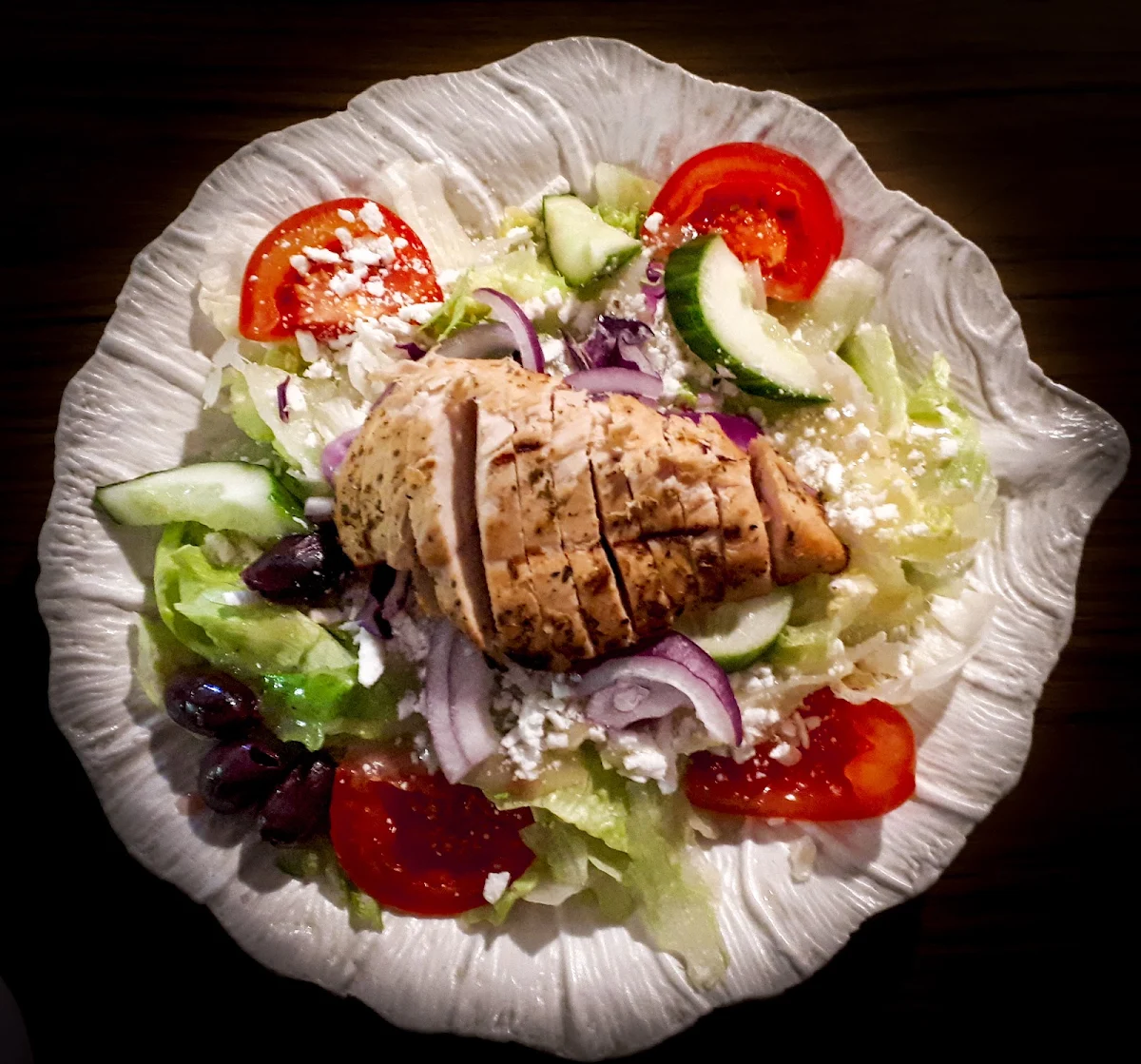 Chicken Greek Salad