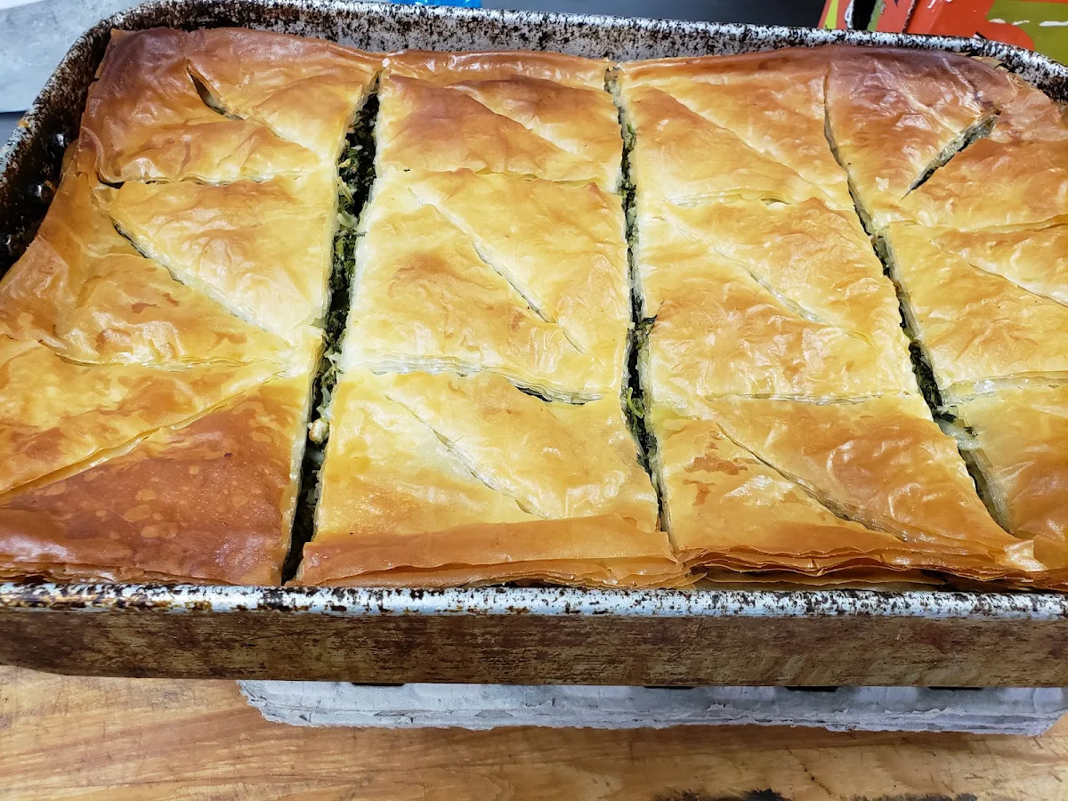 Homemade Spanakopita