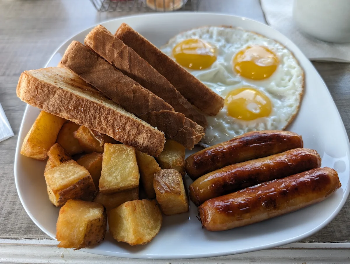 Eggs Sausages Home Fries