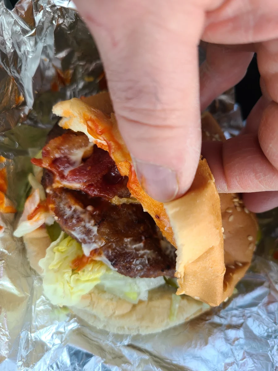 Cheese and Bacon and Cheese Burger