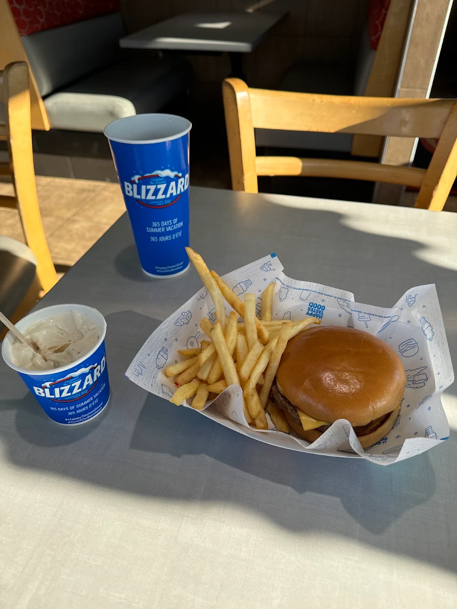 Cheeseburger Blizzard Treat Meal Deal