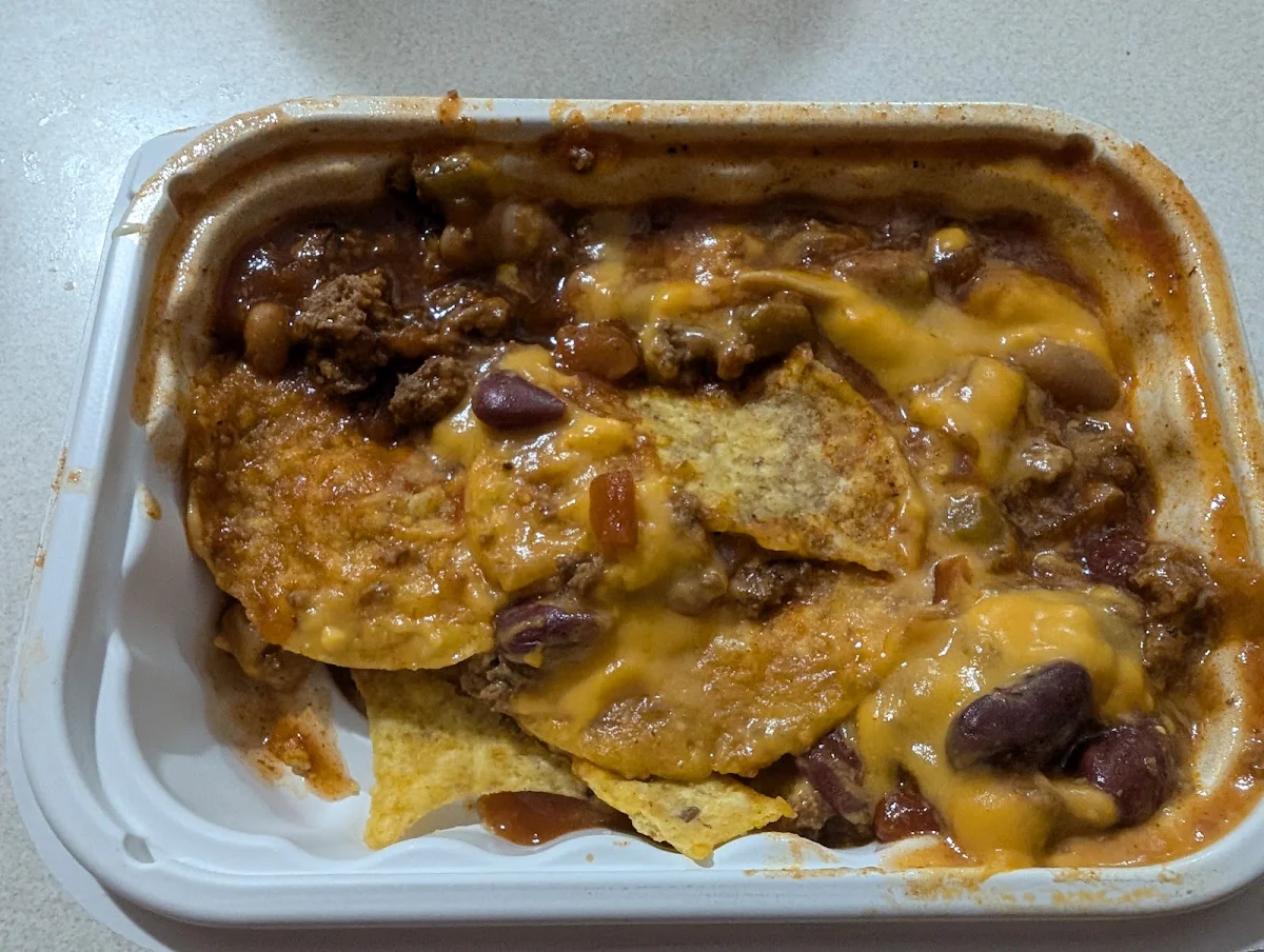 Chili Cheese Nachos Cals 380