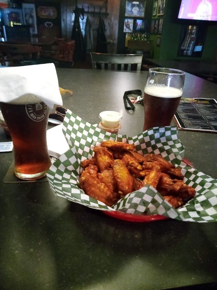 Wings and Fried Pickles