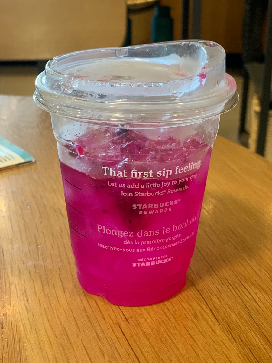 Pink Dragon Fruit Lemonade