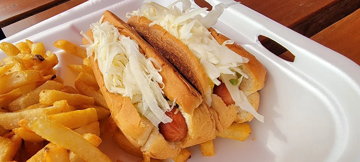 Hot Dog with Fries
