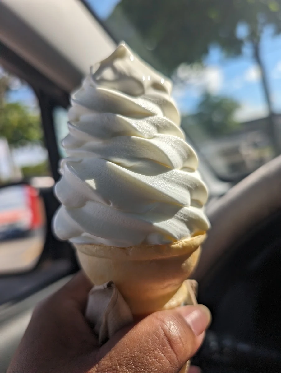 Vanilla Cone