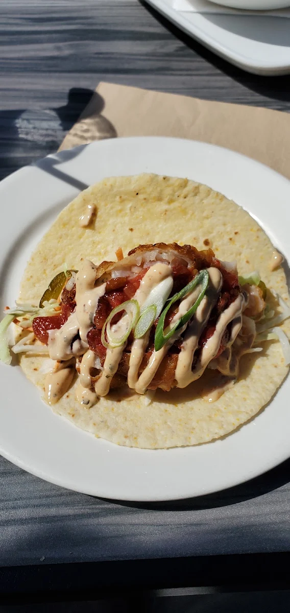Cod Tacos, Troll's Restaurant