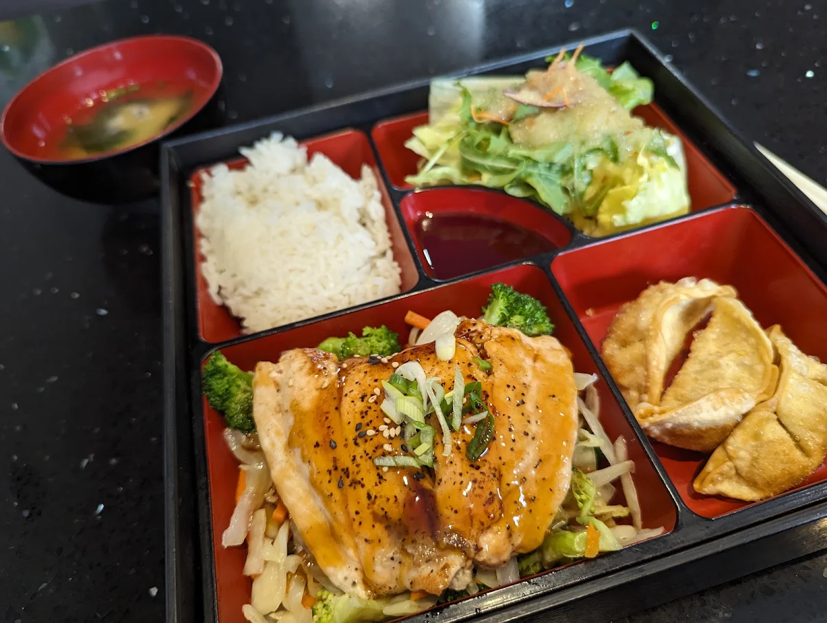 Salmon Teriyaki Bento Box