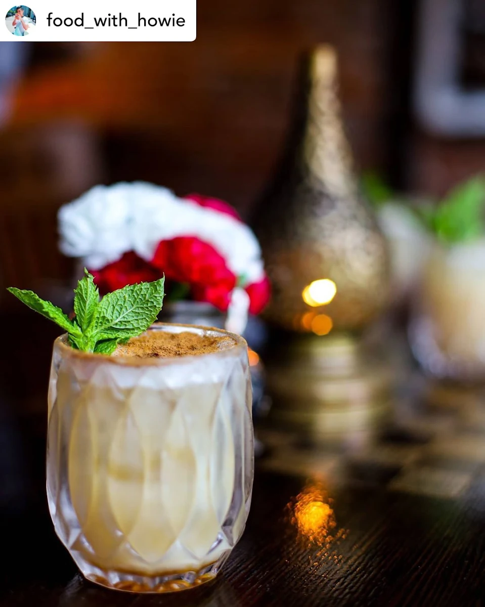 Coffee Pistachid Old Fashioned