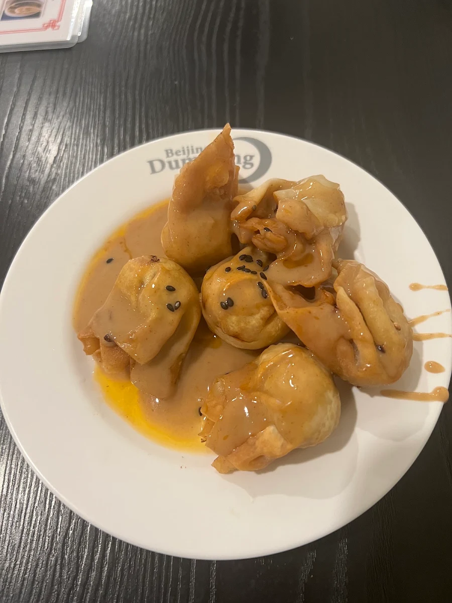 Peanut Butter Fried Dumplings