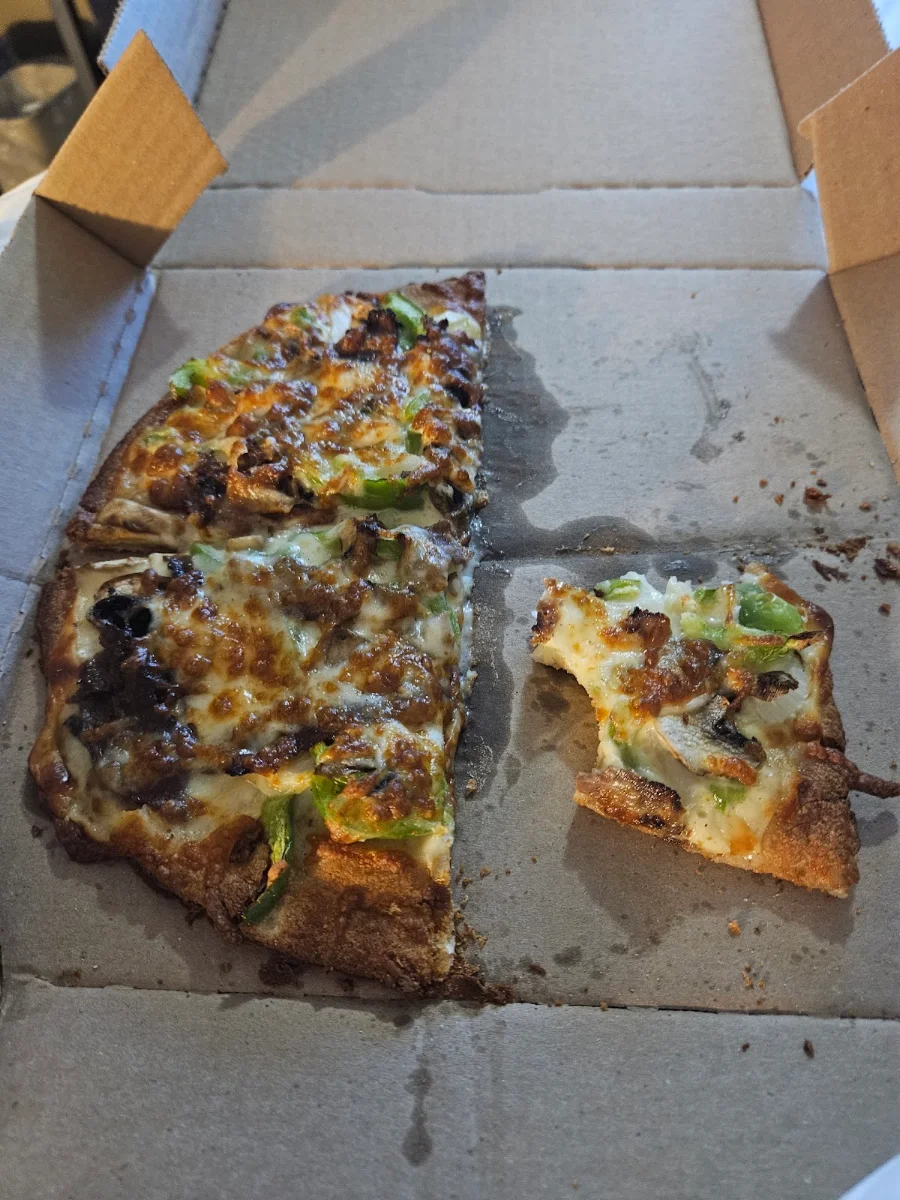 Gluten Free Philly Cheesesteak Pizza