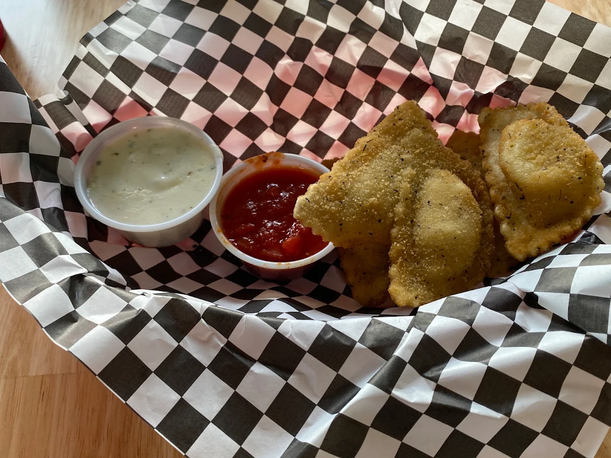 Deep Fried Cheese Ravioli