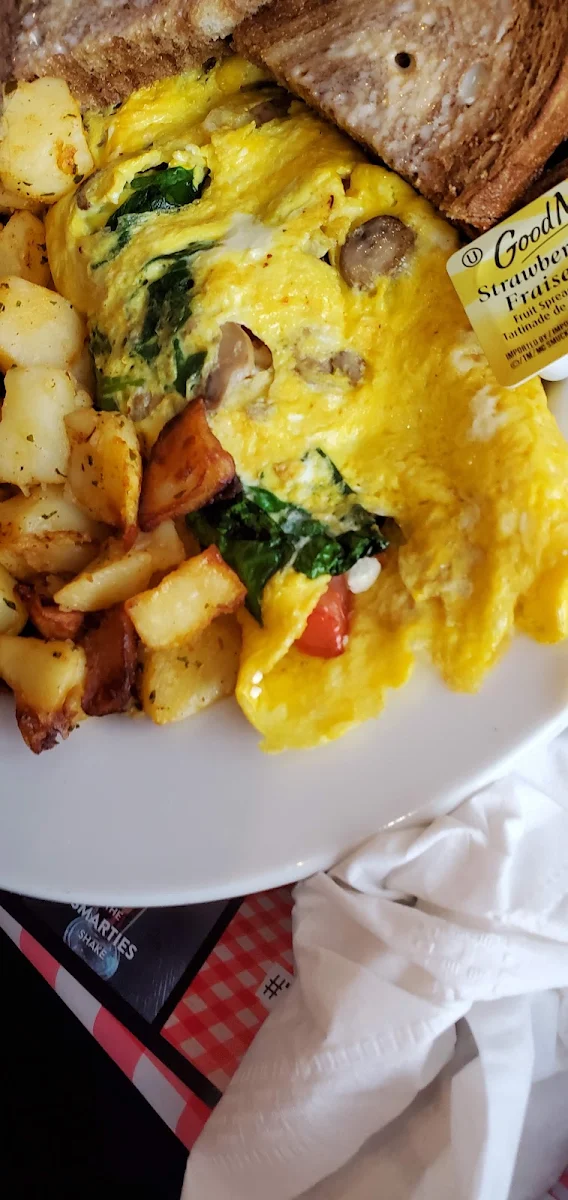 Spinach Omelette
