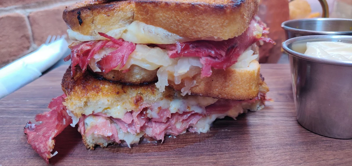 Montreal Smoked Meat on Marble Rye