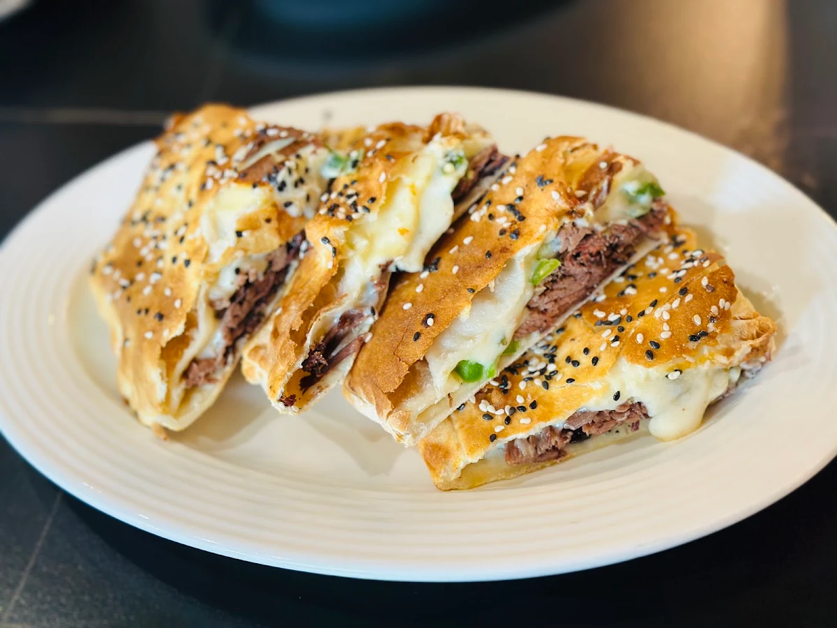 Philly Cheese Steak Naan