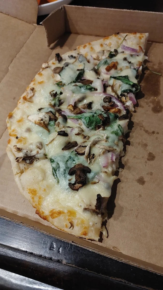 Cream of Mushroom Pizza