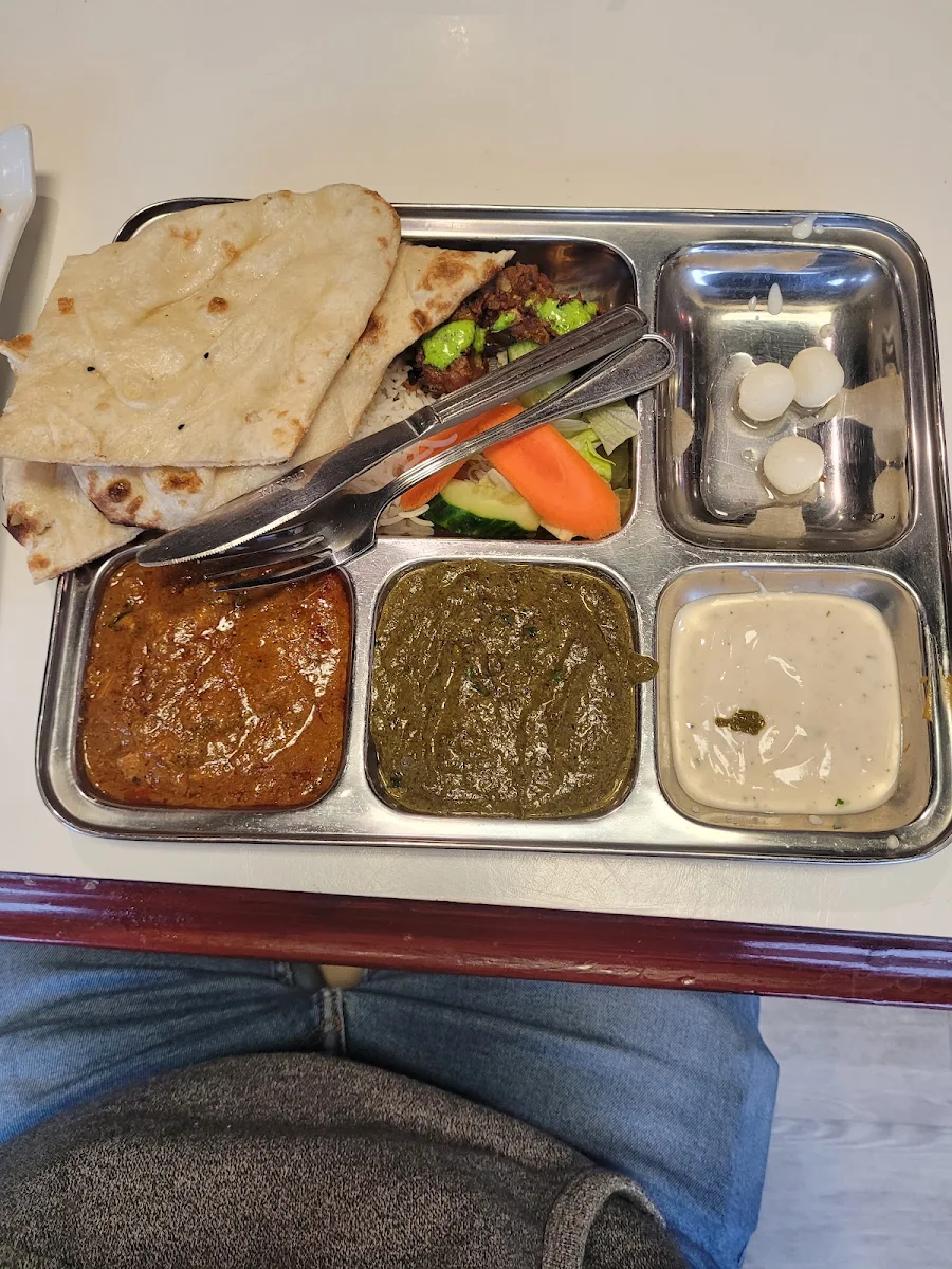 Chicken Curry and Paner