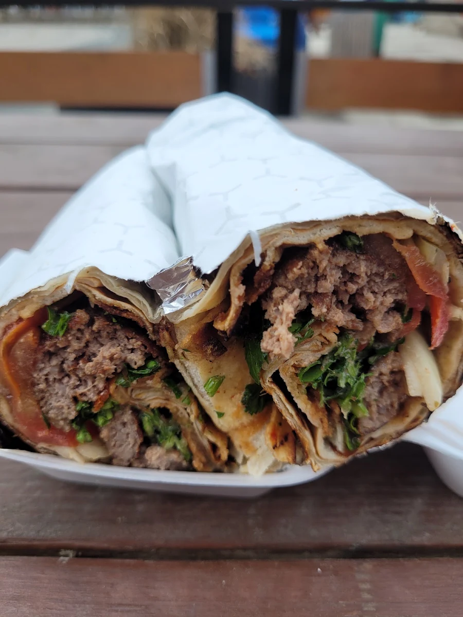 Beef Shawarma Wrap