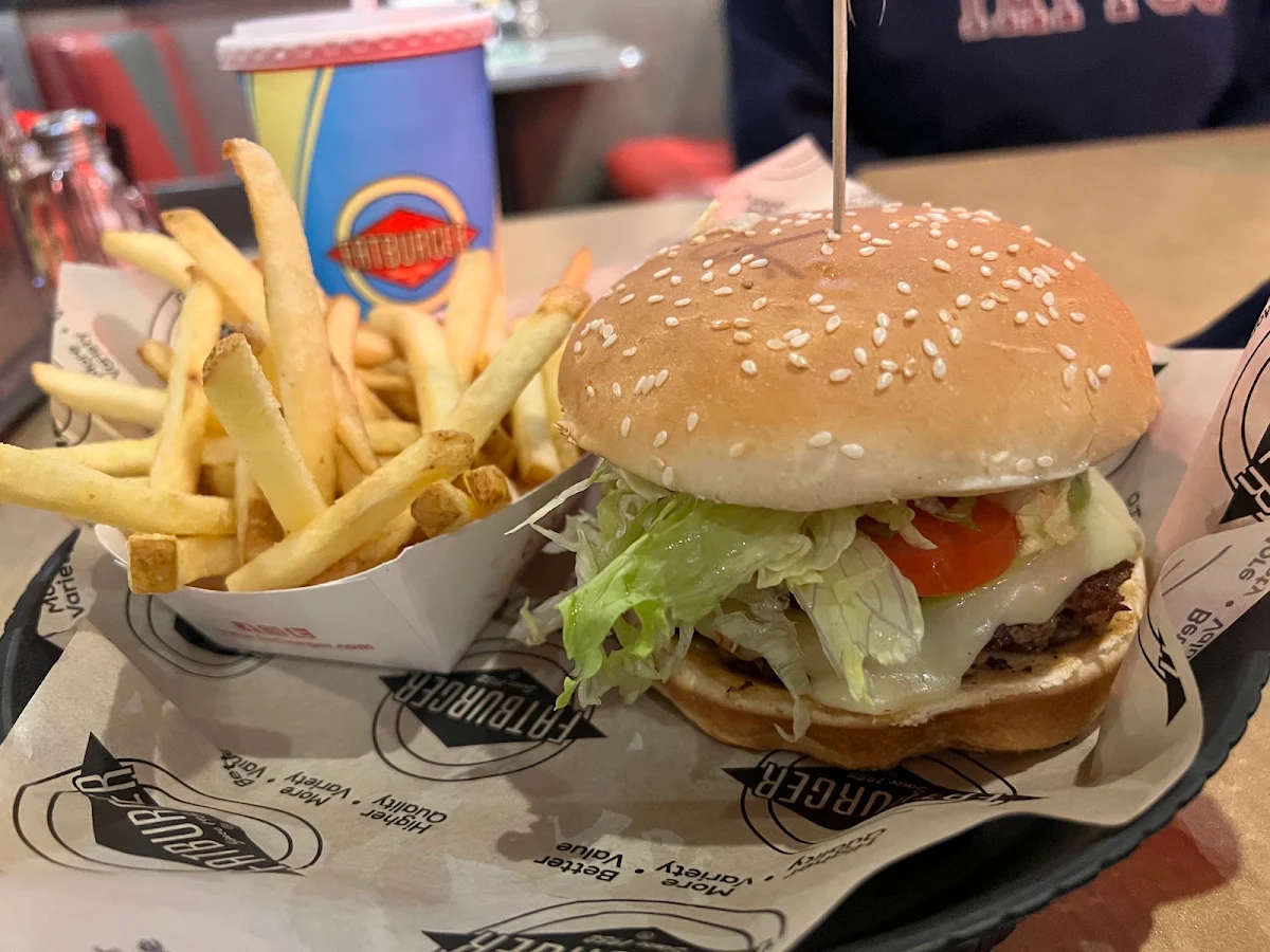 California Burger and Fries