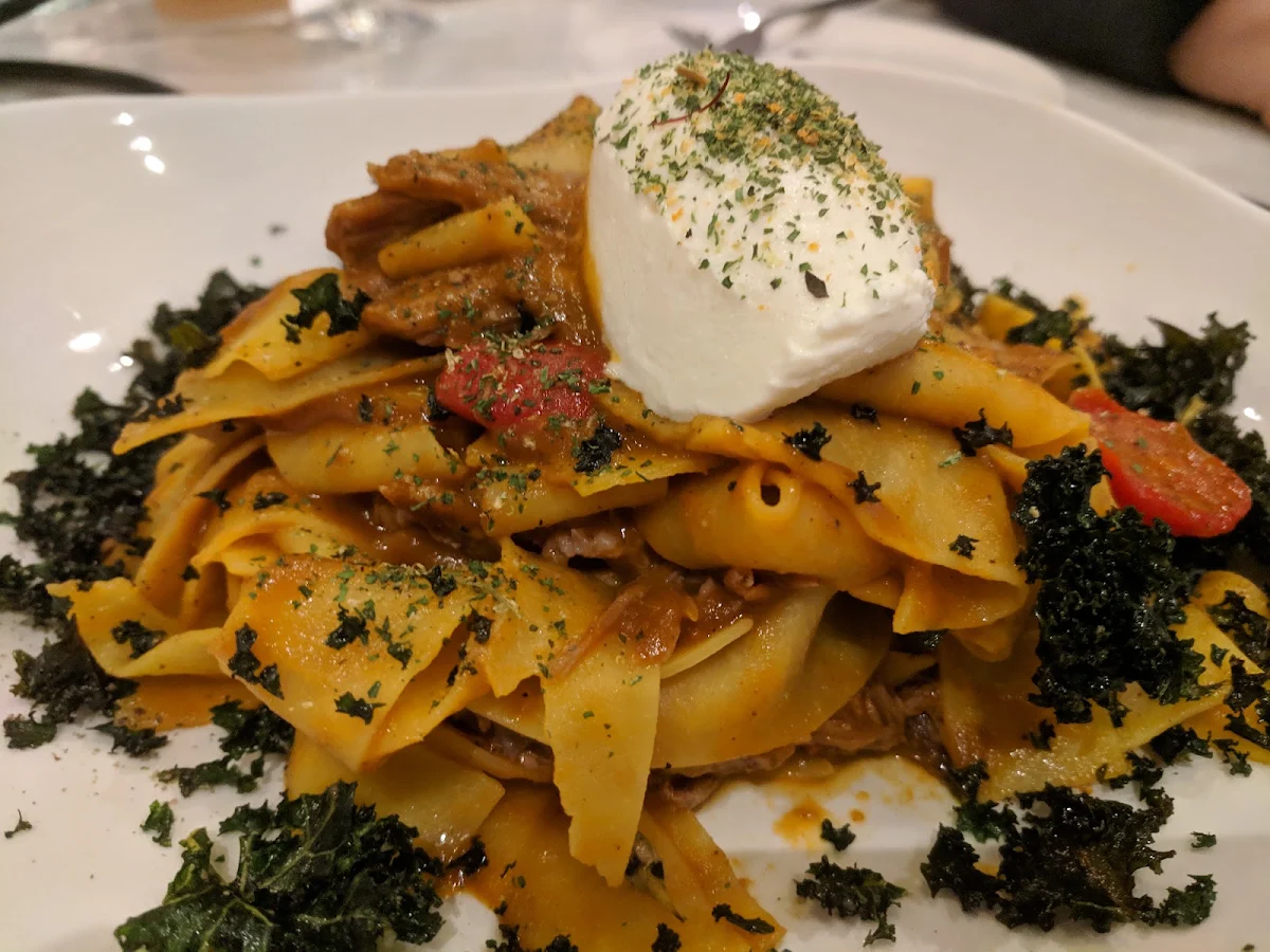 Red Wine Pappardelle Ricci