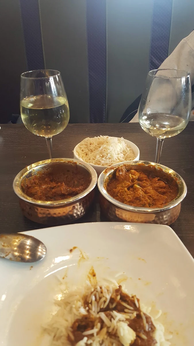 Lamb Chicken Curry Rice Wine