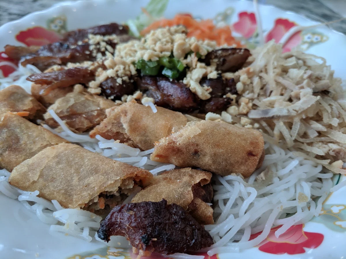 Charbroiled Pork Spring Rolls