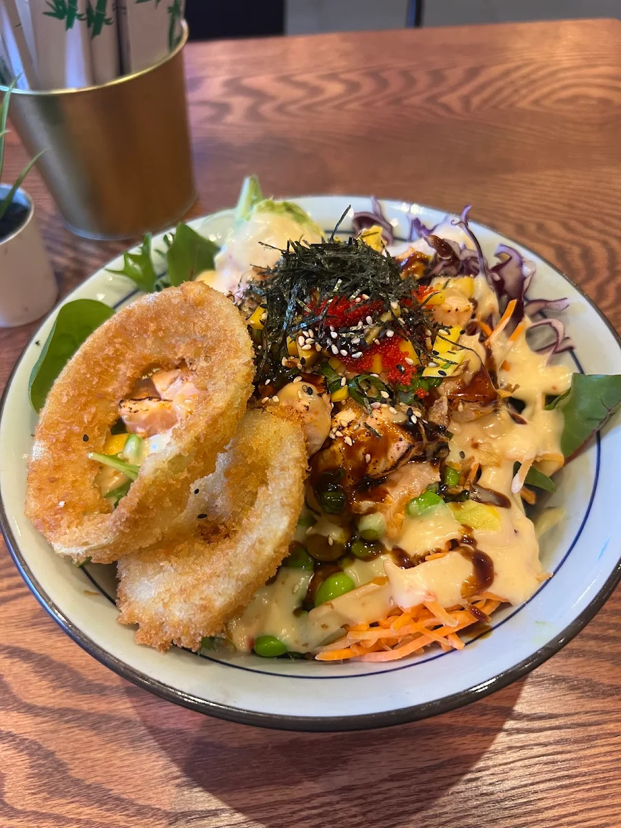 Poké Saumon Flambé