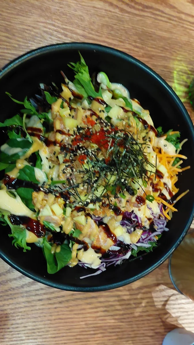 Salmon Poke Poké Saumon