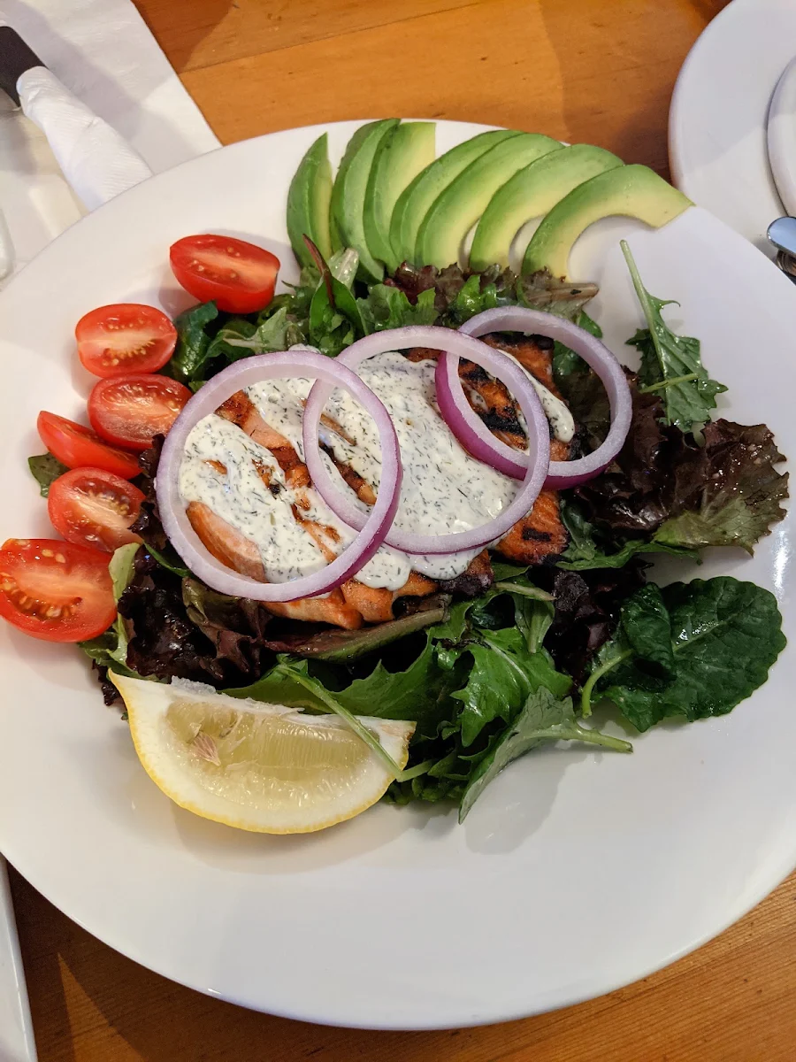 Grilled Salmon Salad