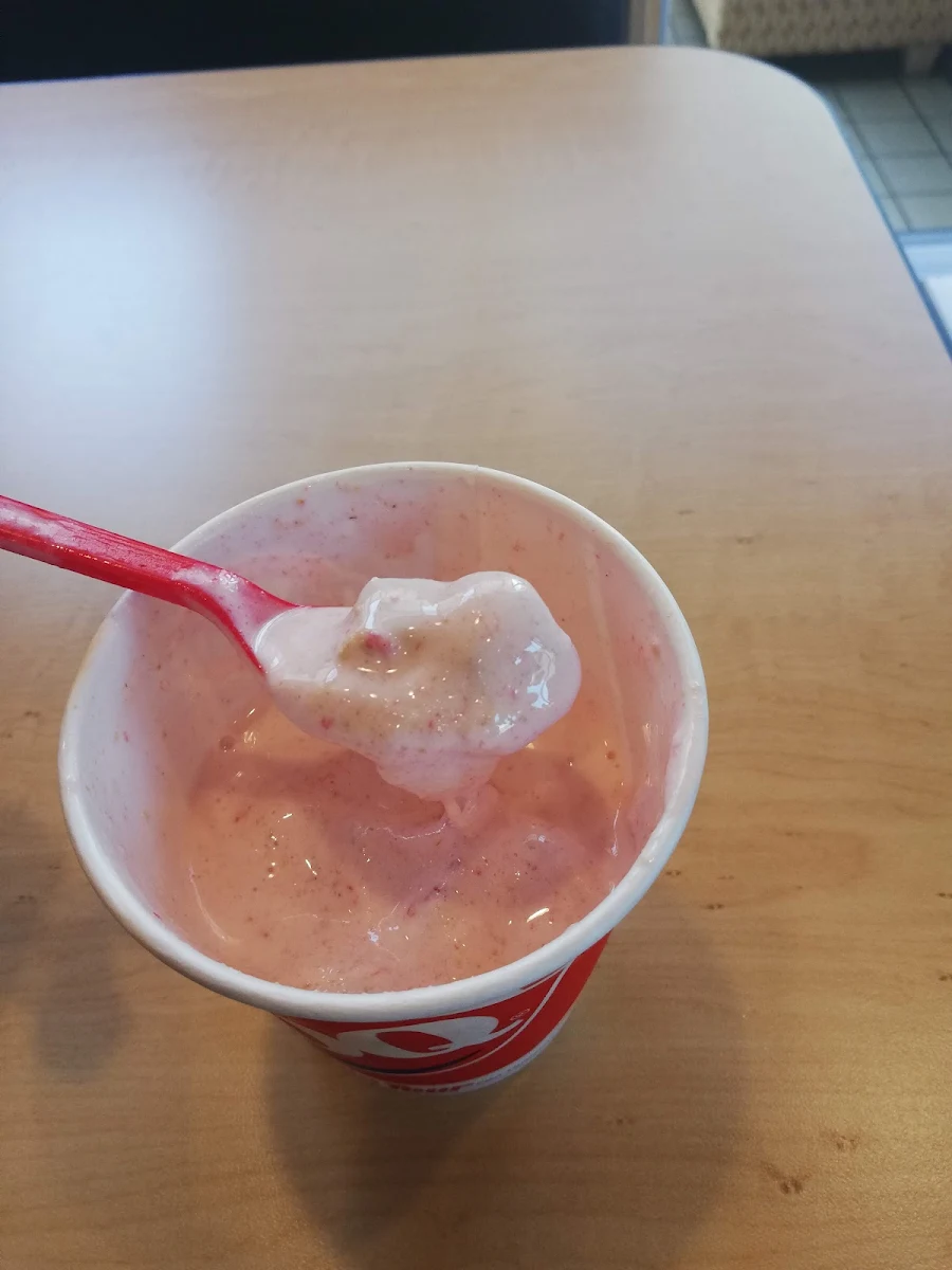 Strawberry Cheesecake Blizzard Treat