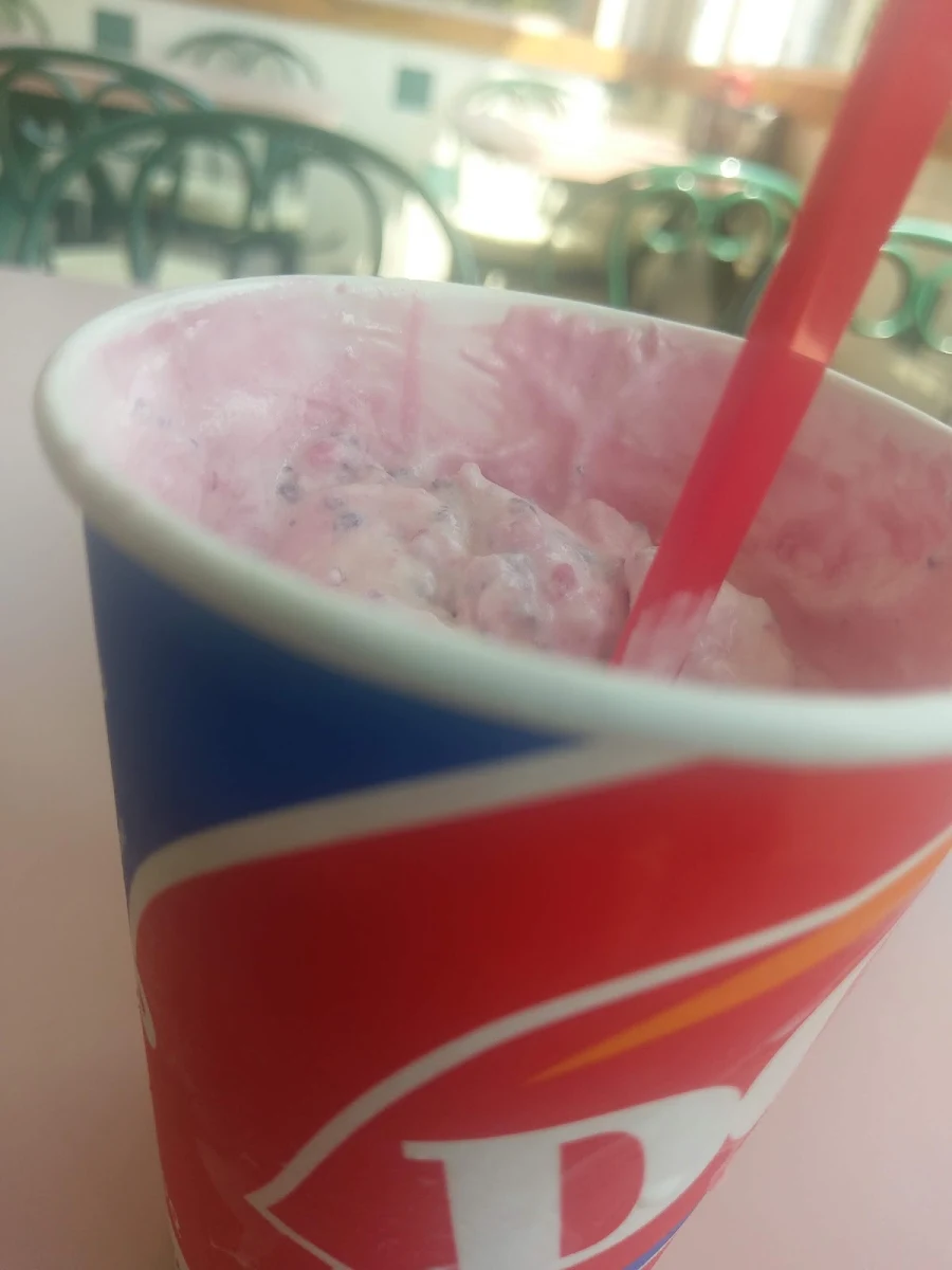 Strawberry Cheesecake Blizzard Treat