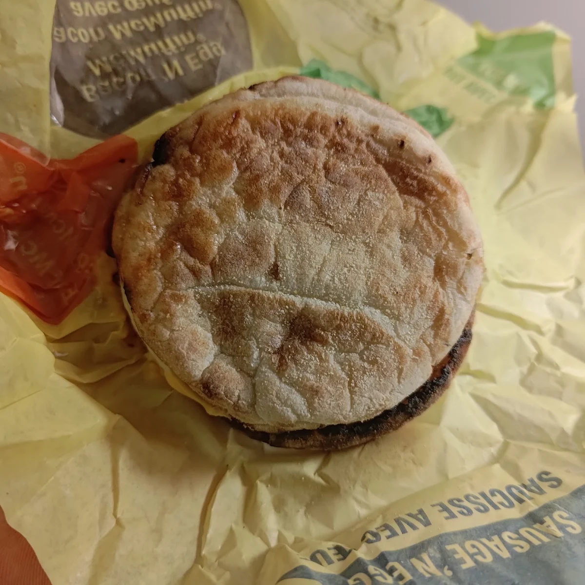 Sausage 'N Egg Mcmuffin