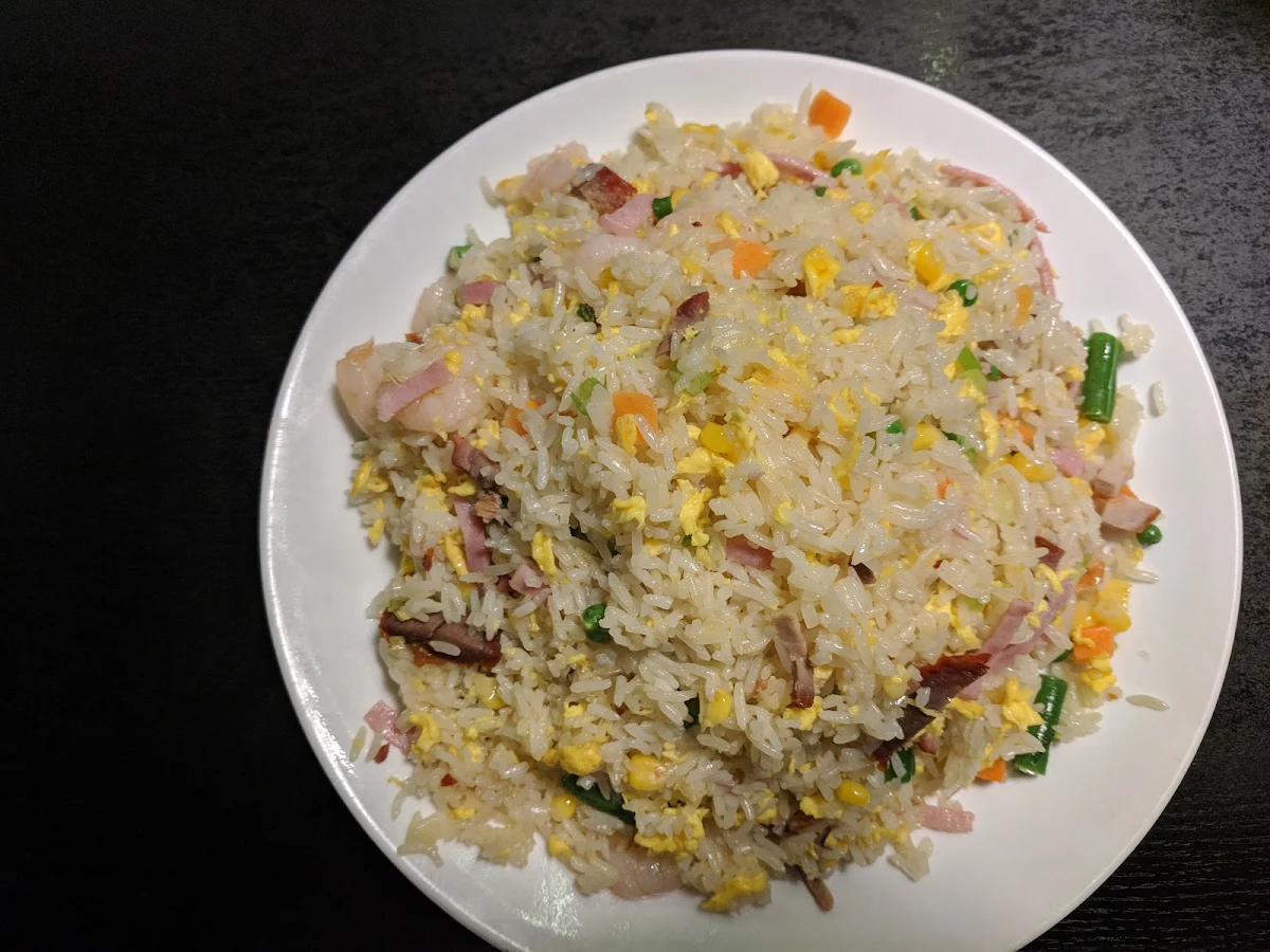 Salted Fish with Chicken Fried Rice