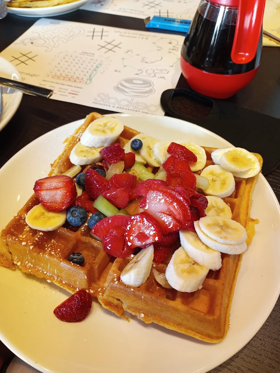 Fresh Fruit Waffle