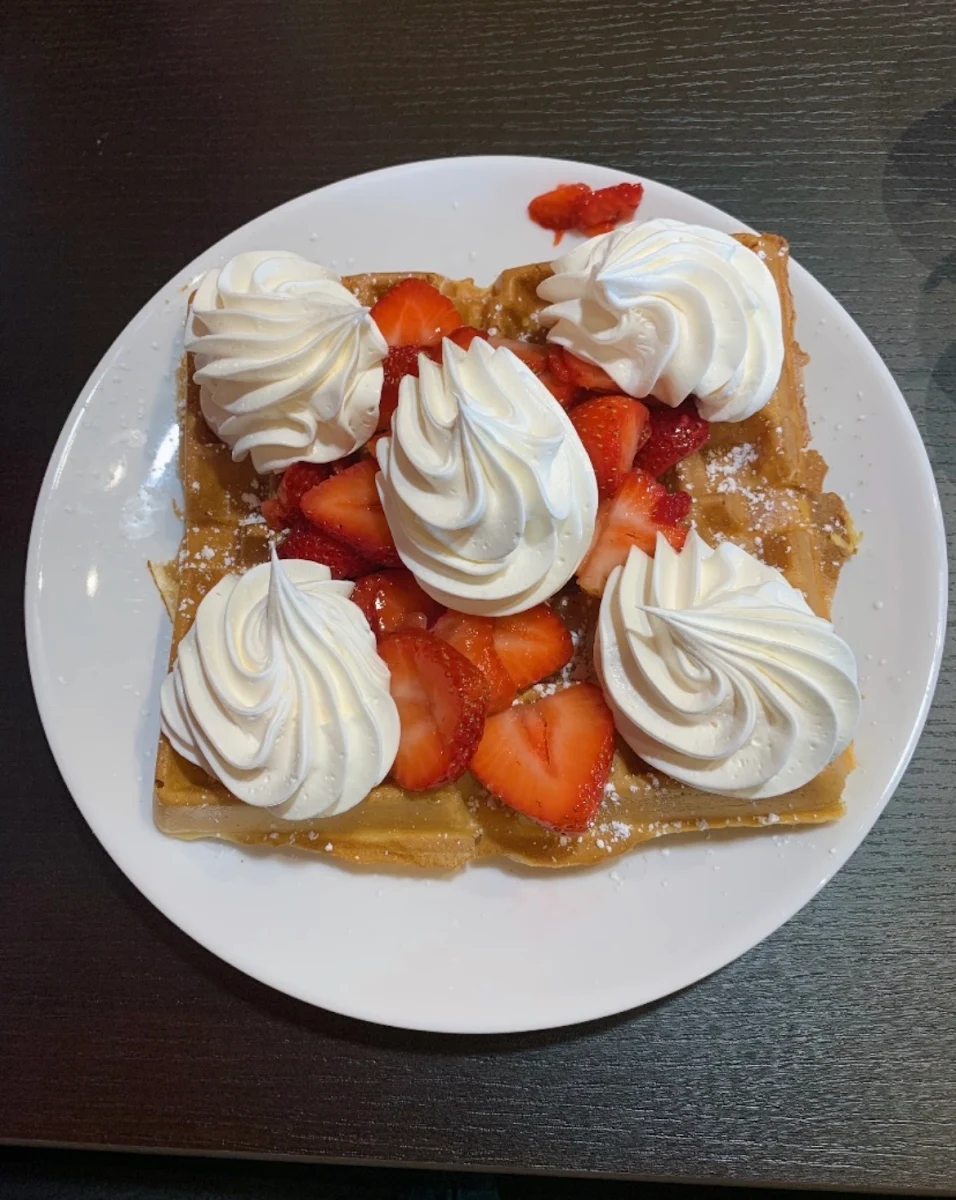 Strawberry Waffles