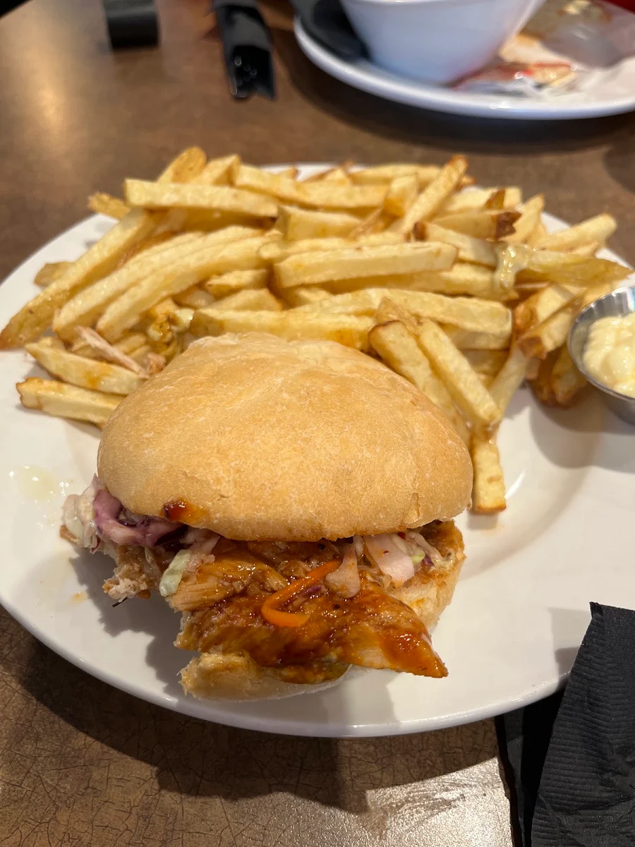 Pulled Pork Sandwich with Fries