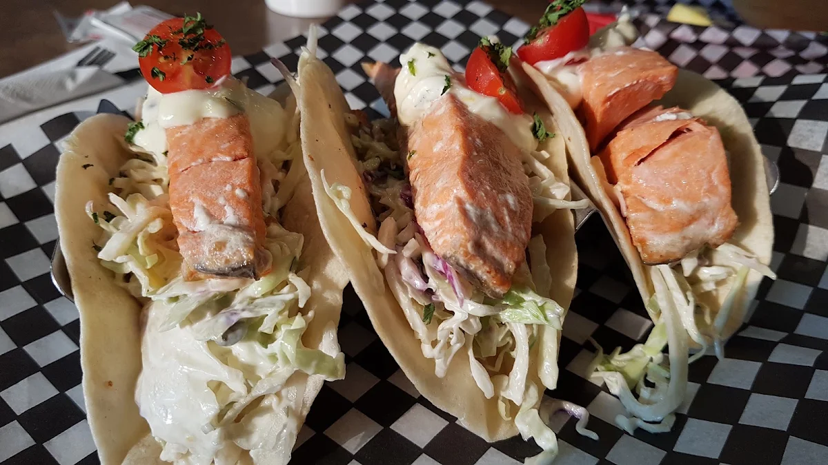 Trio of Prawn Tacos