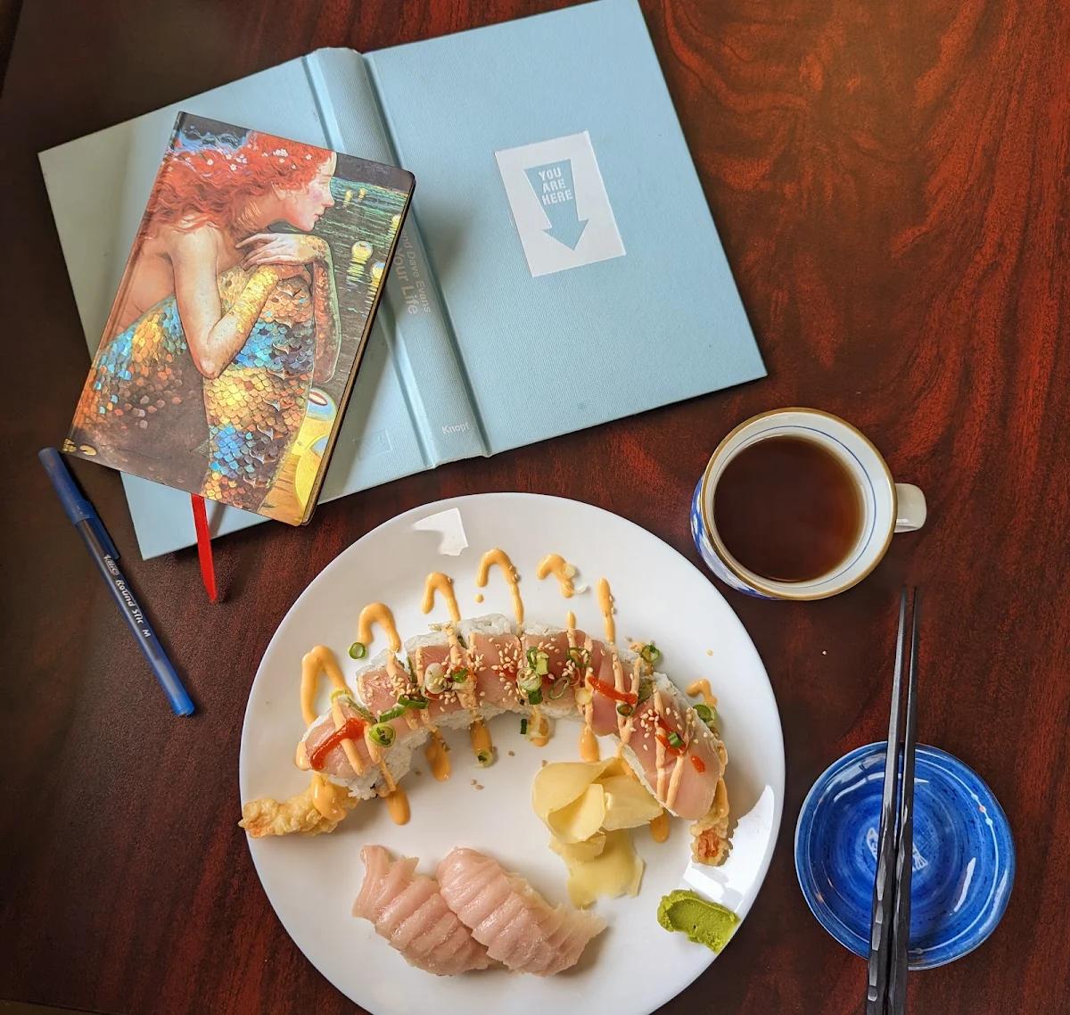 Red Eye Roll Toro Sashimi