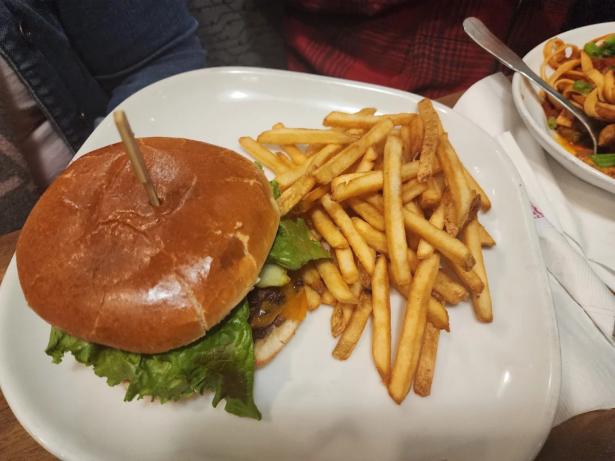 Burger and Fries