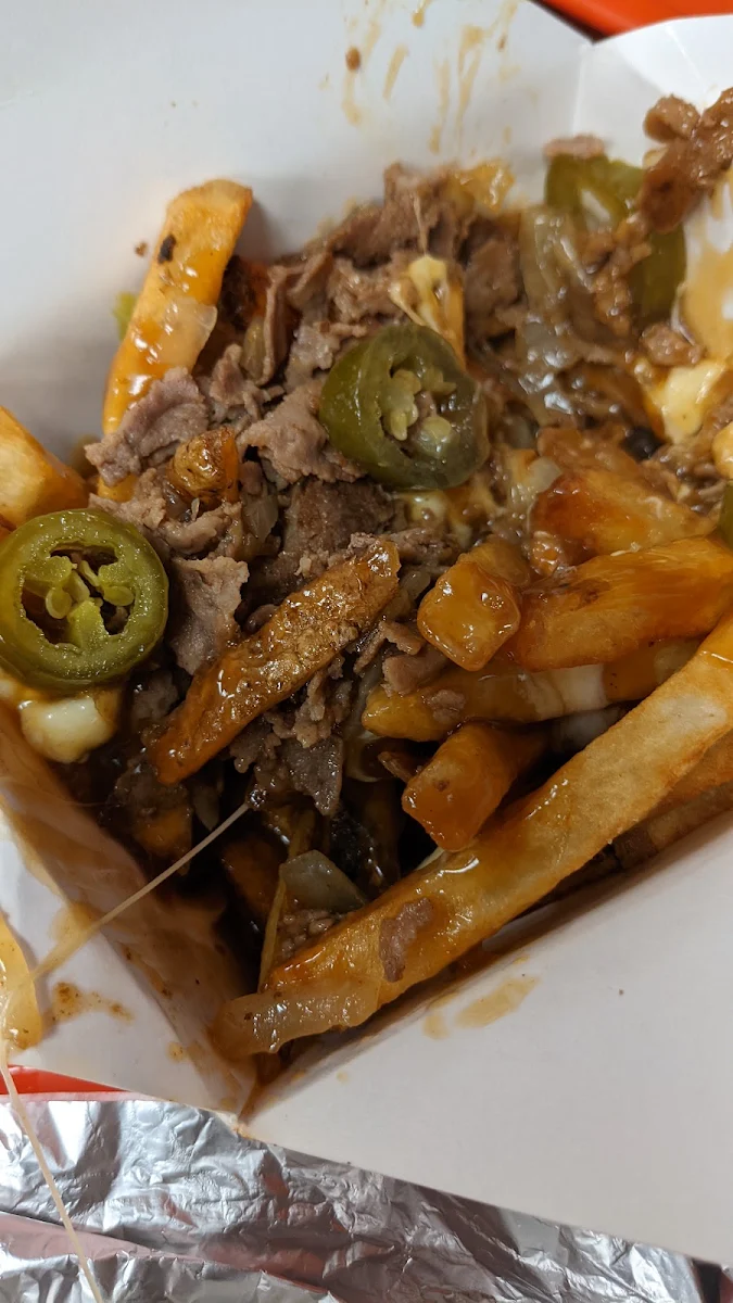 Philthy Fresh Cut Fries with Cheesesteak