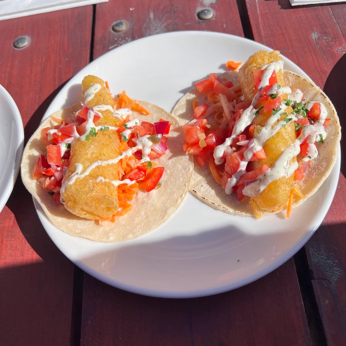 Crispy Cod Tacos, Off The Hook Nanaimo