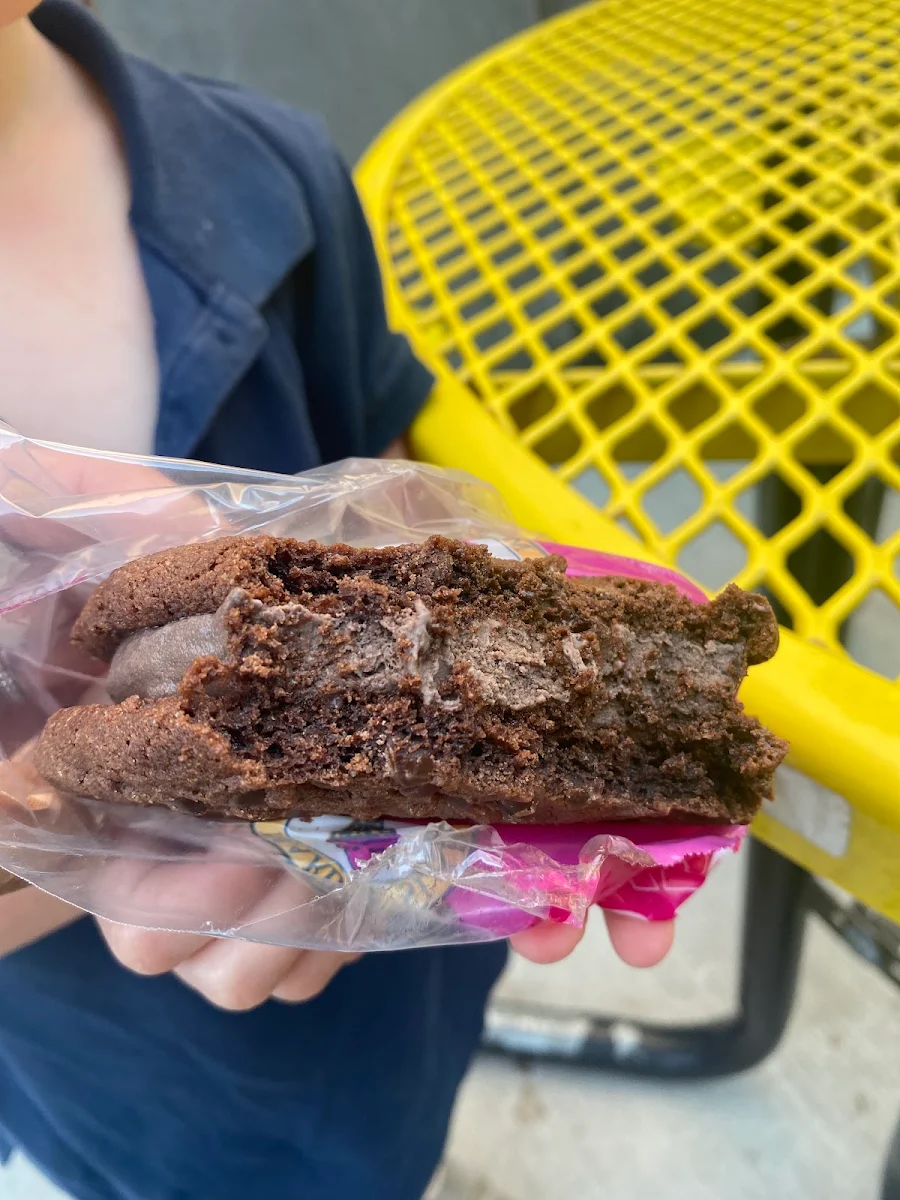 Dark Chocolate Ice Cream Cookie