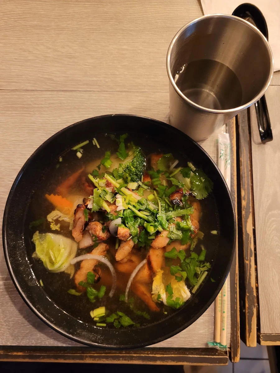 Grilled Chicken Pho