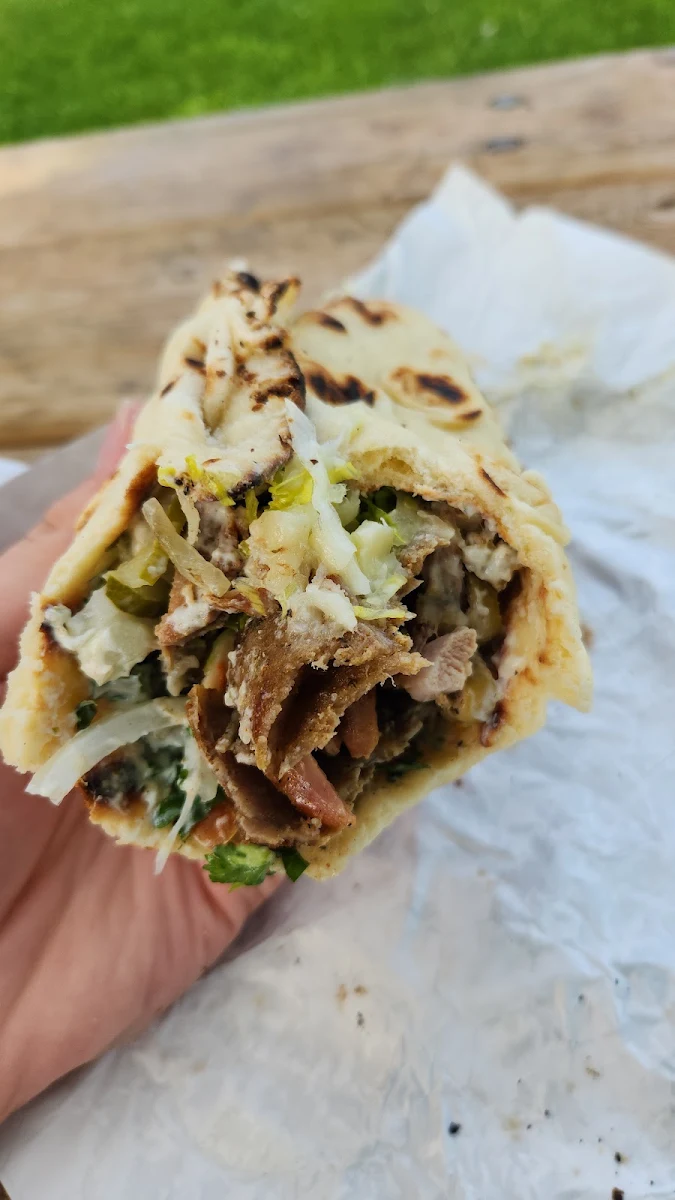 50 50 Gyro Pita