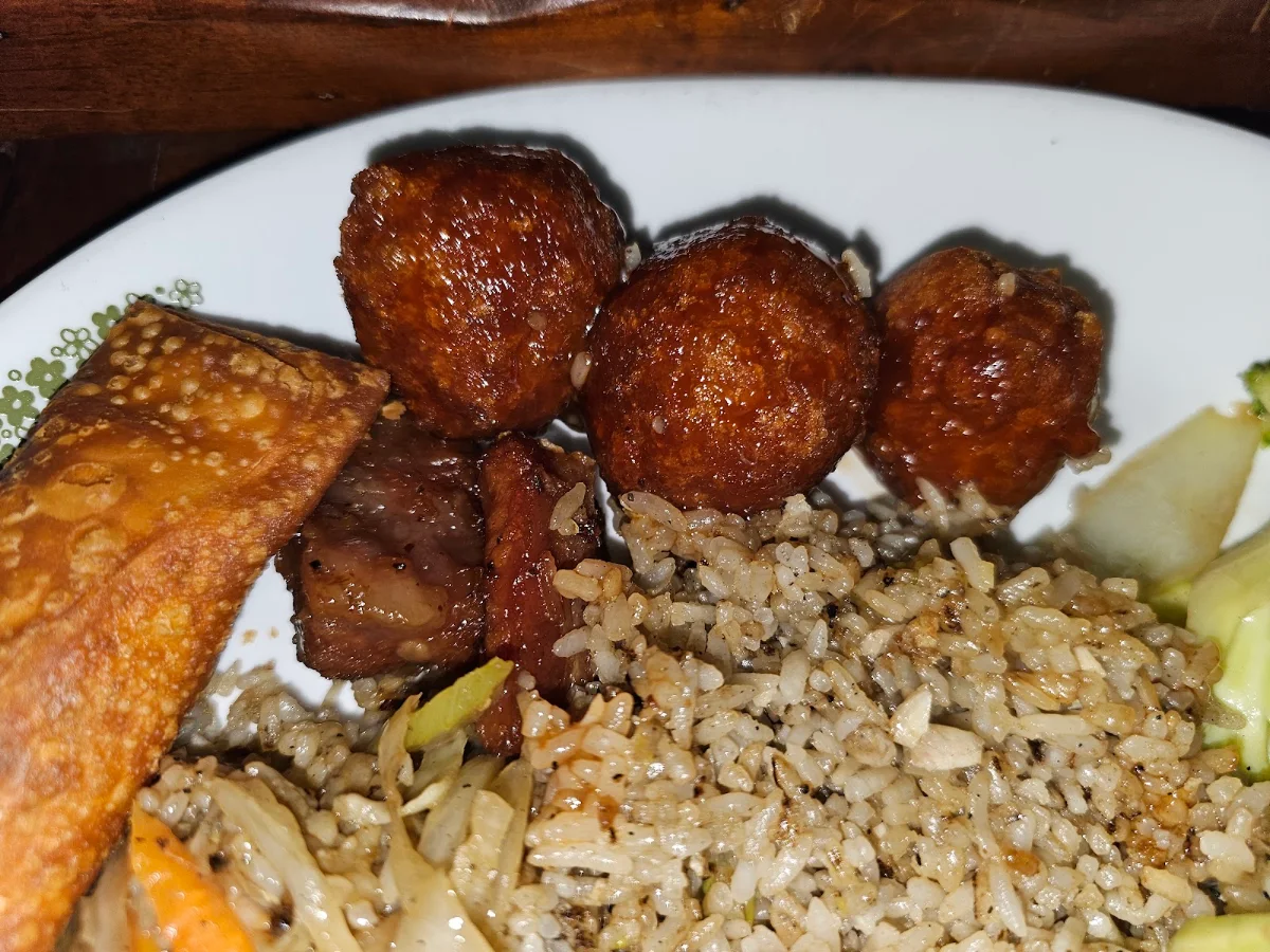 Burnt Rice Dry Nasty Chicken Balls