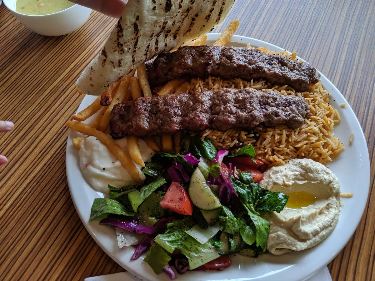 Lamb Kebab Plate