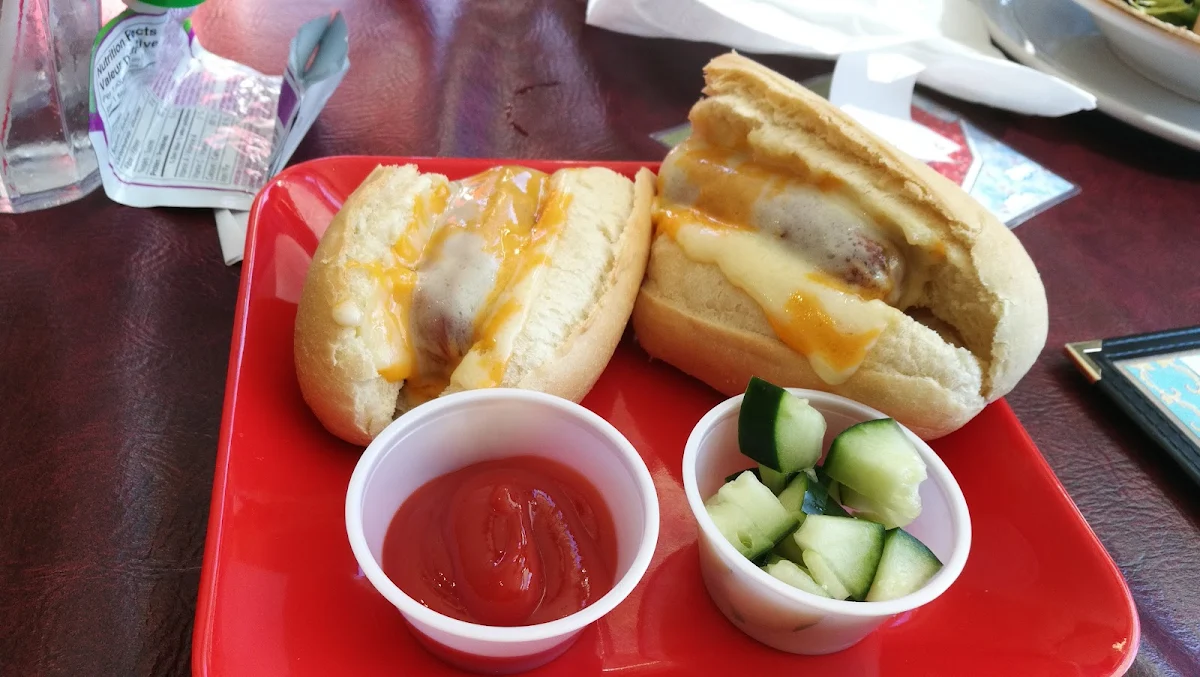 Cheesy Hot Dog
