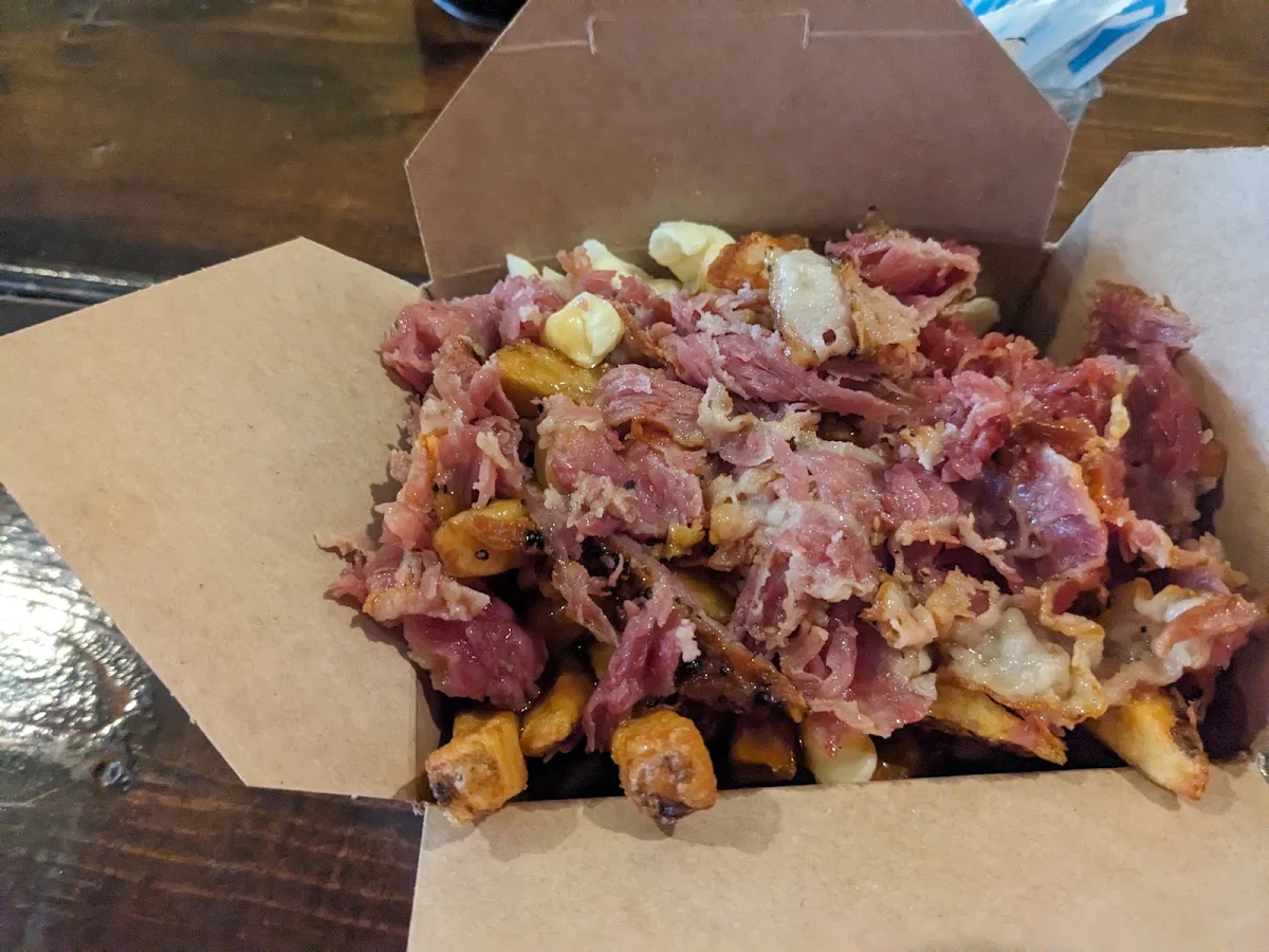 Canadian Bacon Poutine
