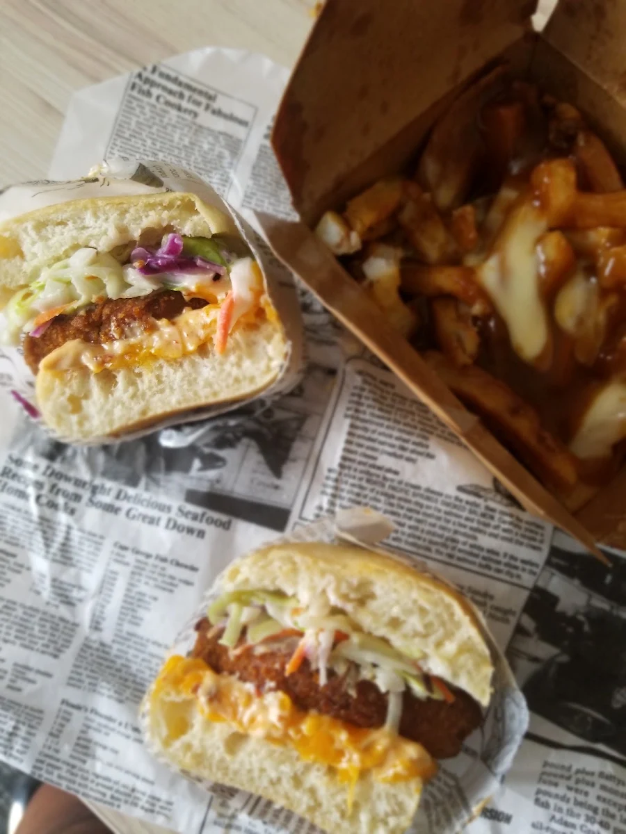 Crab Cake PO Boy