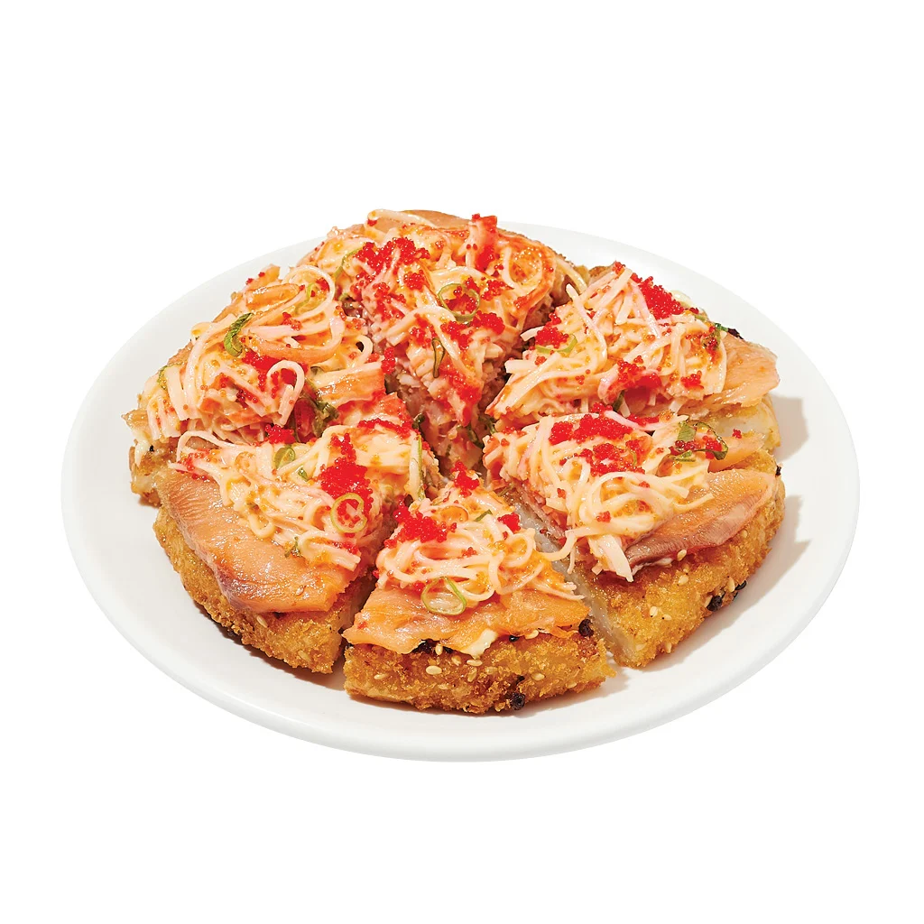 Pizza Sushi Sunrise🅫 6 MCX Sushi Pizza Sunrise 6 pcs